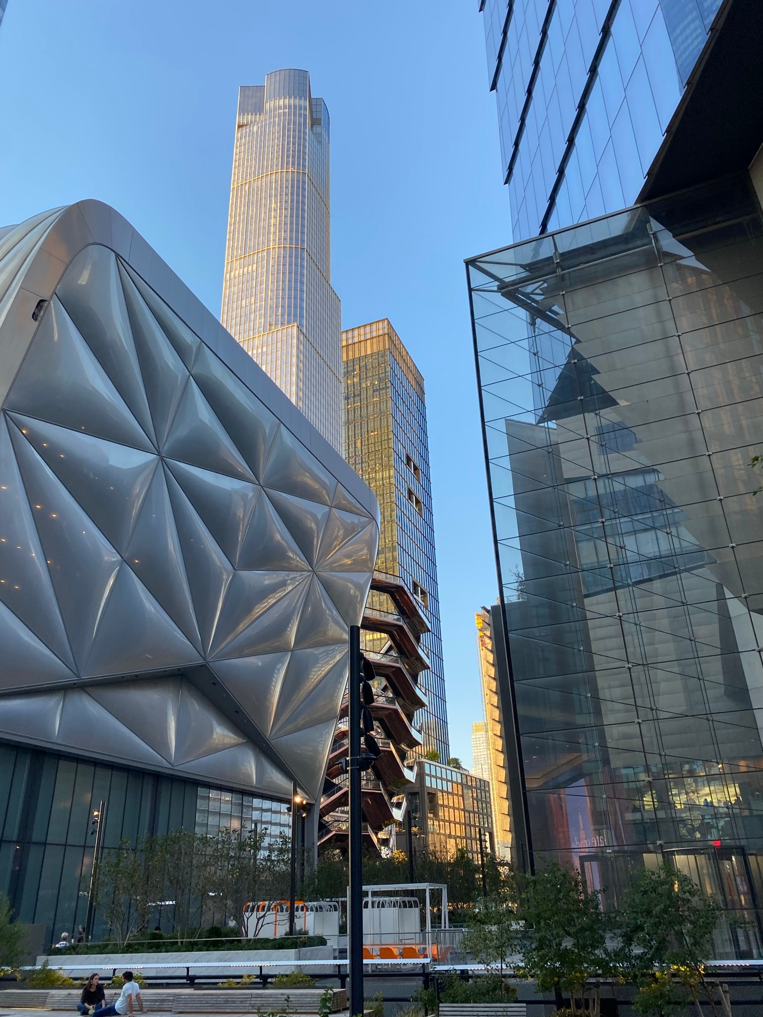 City skyline background